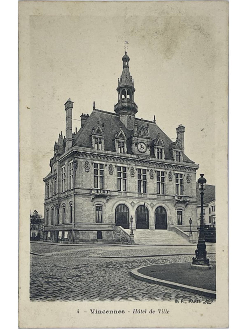 Recto de la carte postale