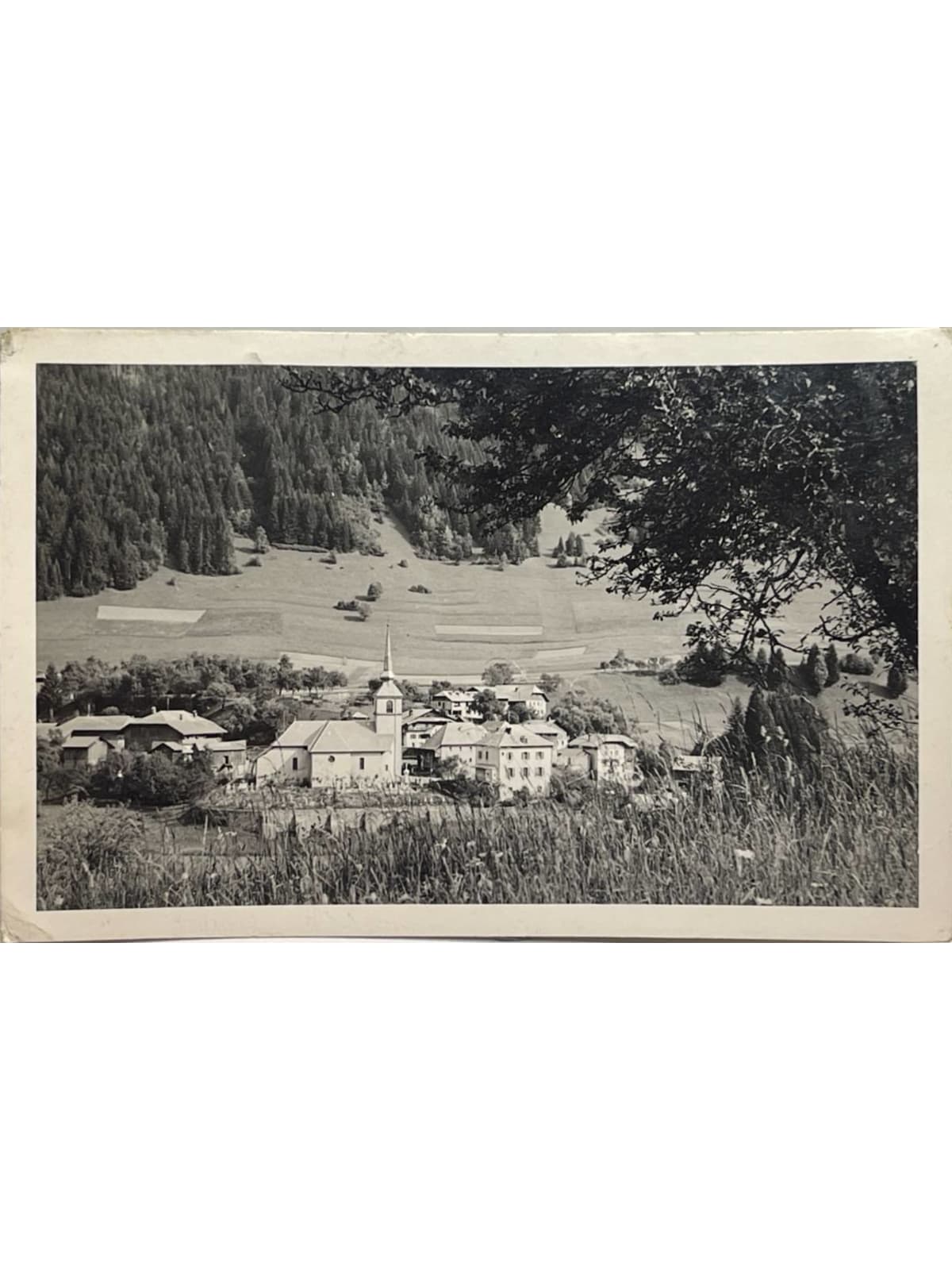 Recto de la carte postale