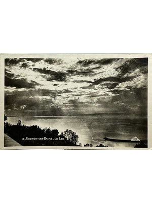 Carte postale – Thonon-les-Bains – Le lac Léman – C.A.P. Real-Photo n° 2