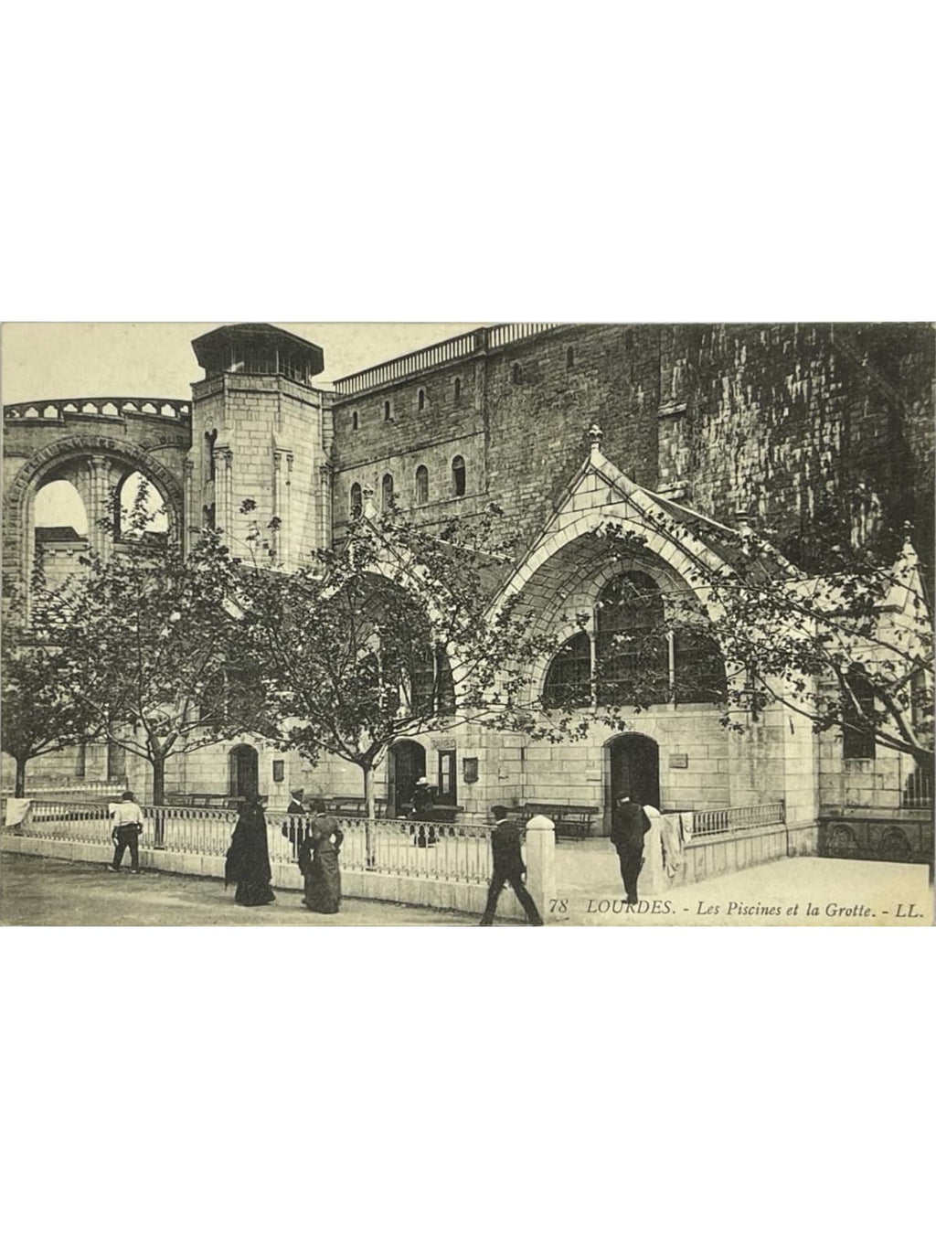 Recto de la carte postale