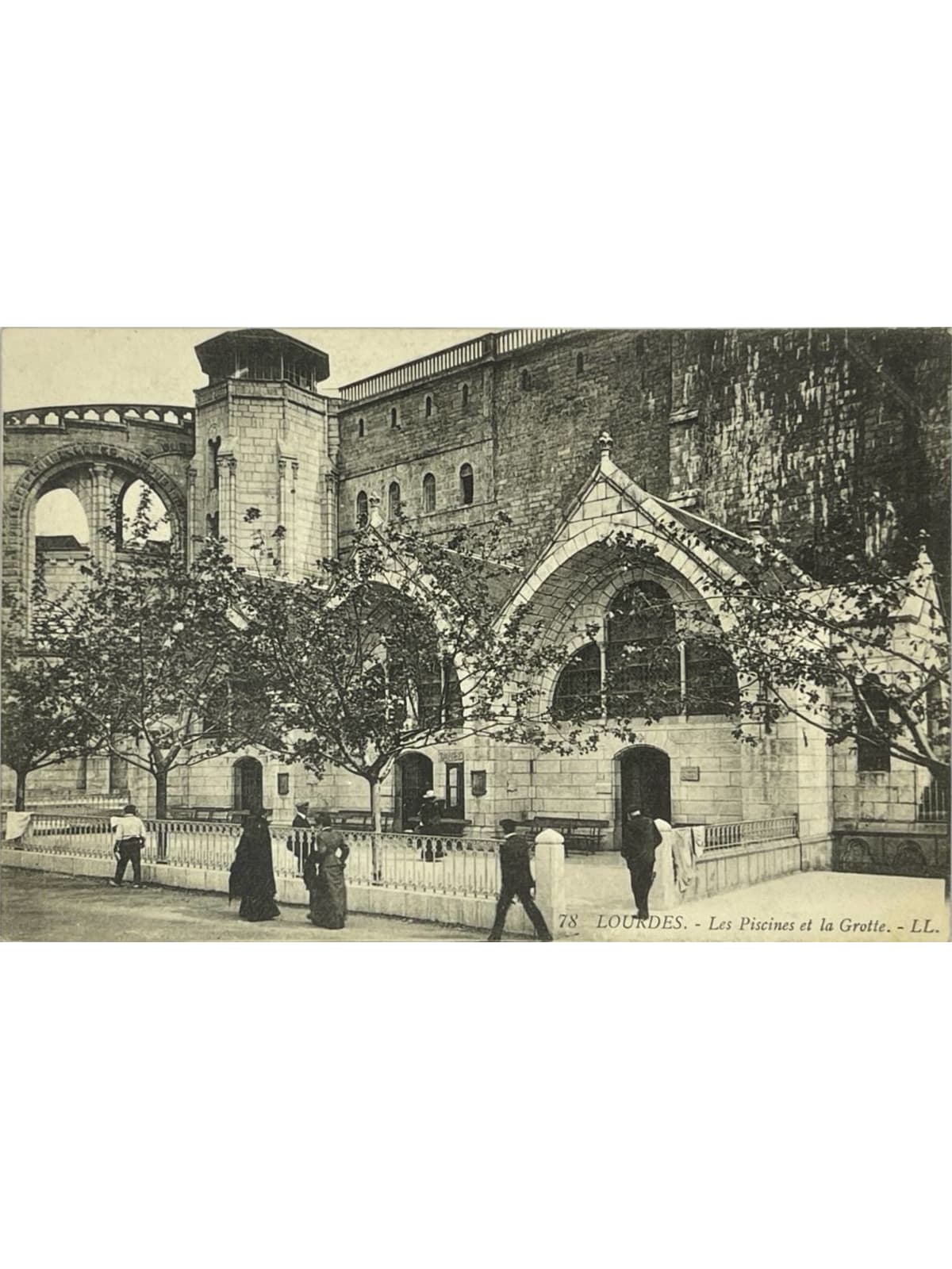 Recto de la carte postale