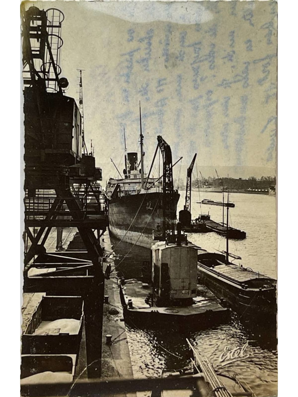 Recto de la carte postale