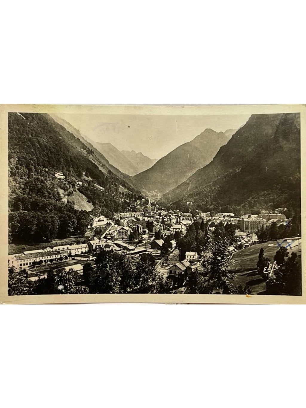 Recto de la carte postale