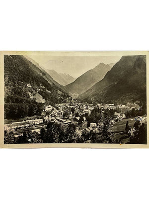 Carte postale – Cauterets – Vue générale de la ville et des montagnes – Hautes-Pyrénées