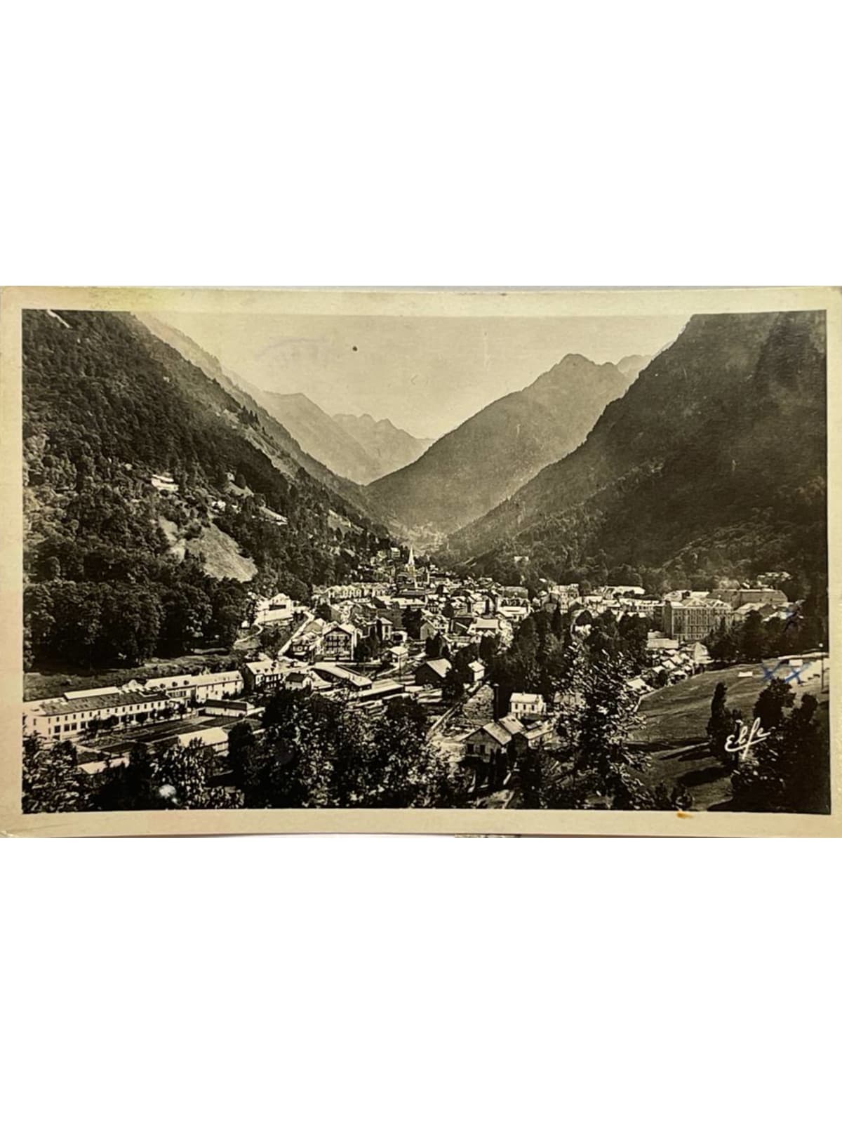 Recto de la carte postale