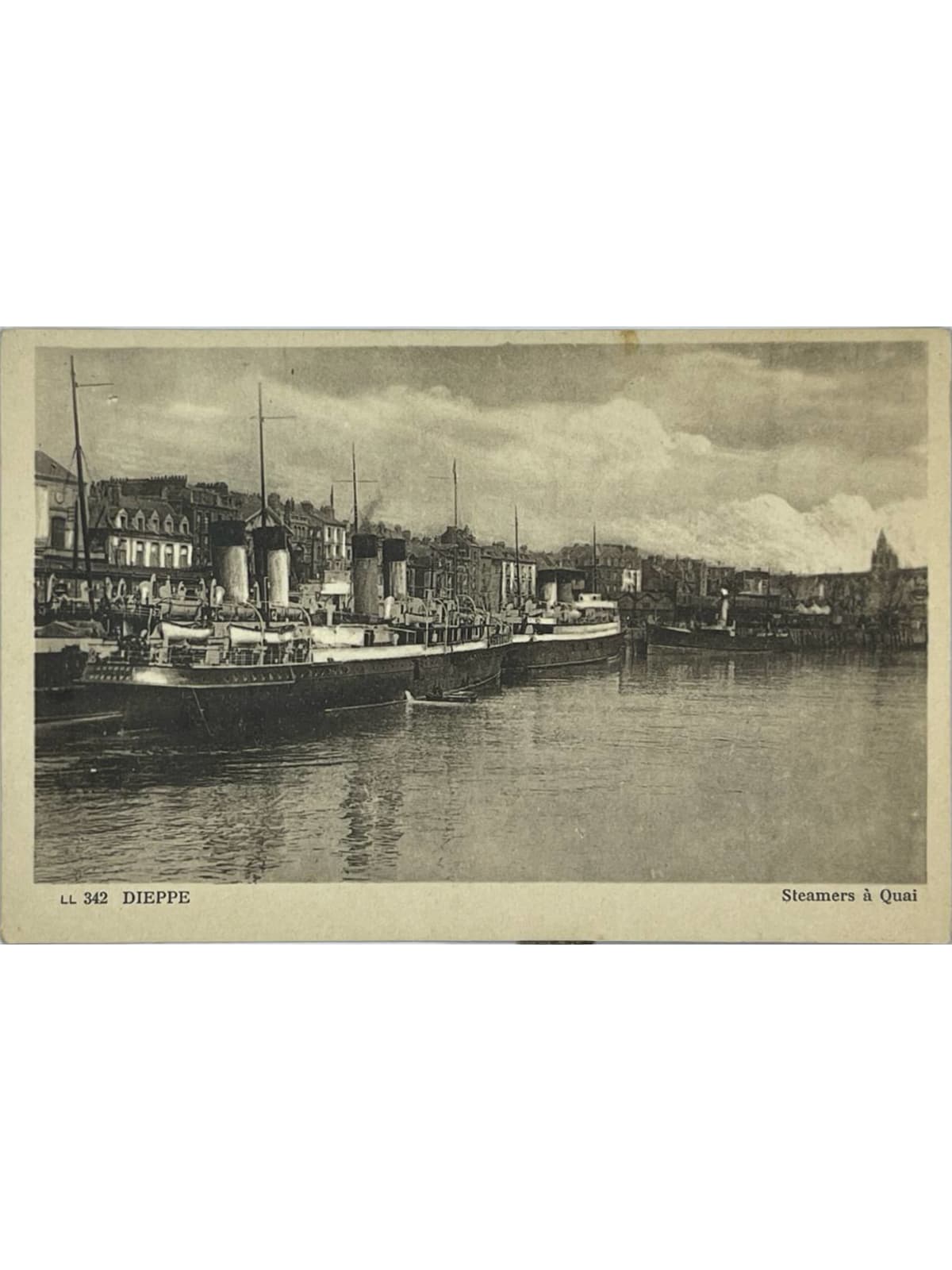 Recto de la carte postale