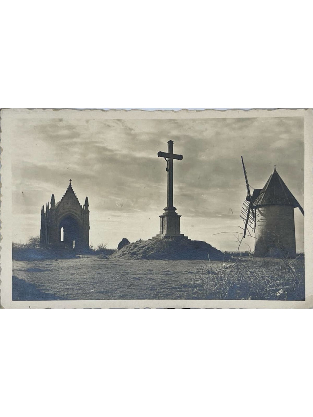 Recto de la carte postale