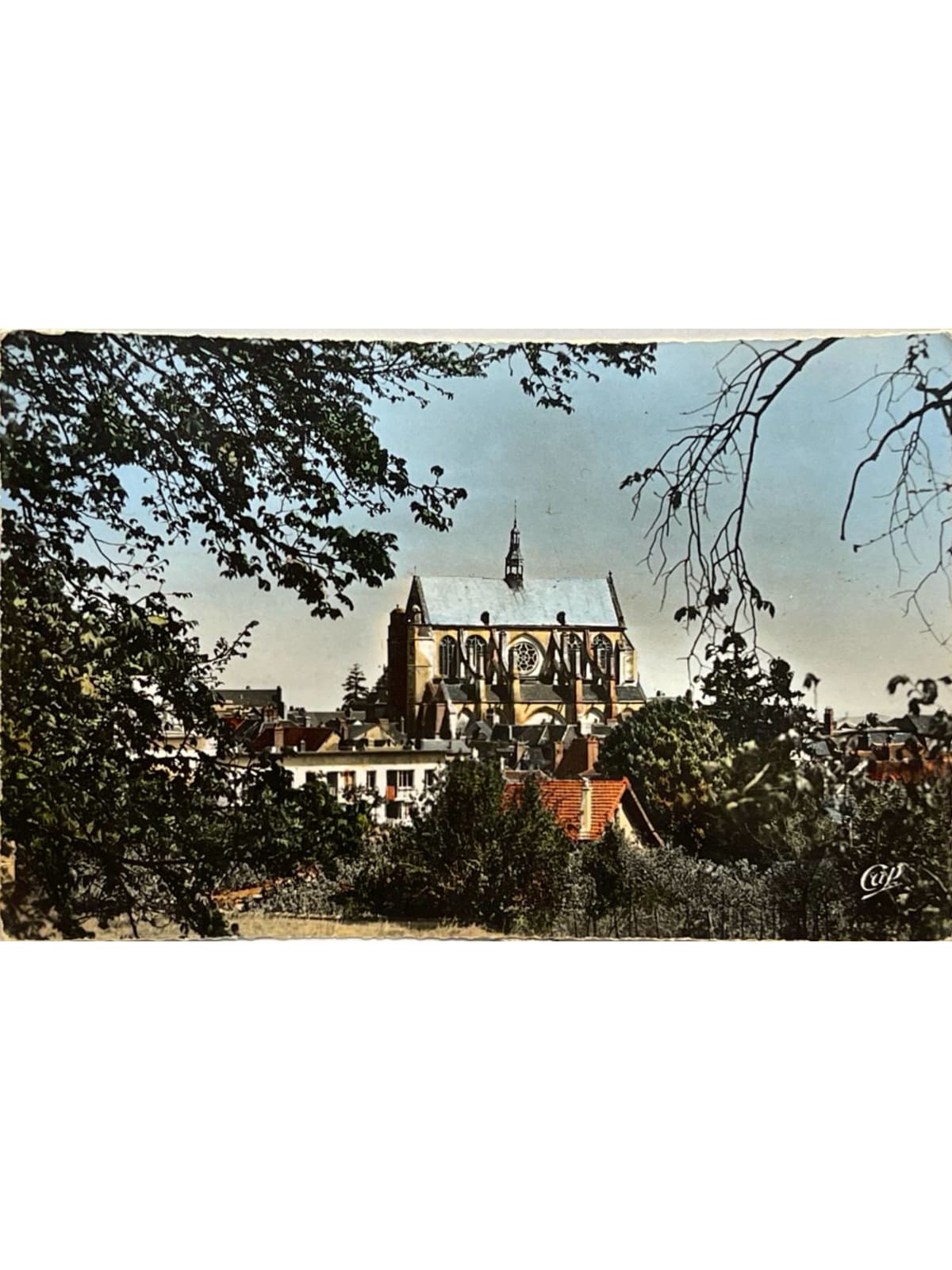 Recto de la carte postale