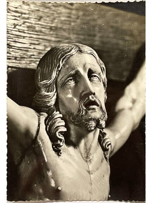 Dourgne – Abbaye d'En-Calcat, Christ en ivoire du XVIIe siècle – CPSM n°10