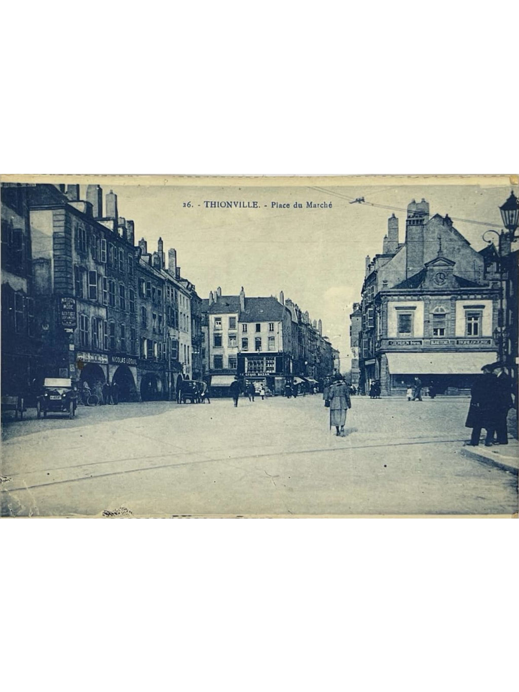 Recto de la carte postale