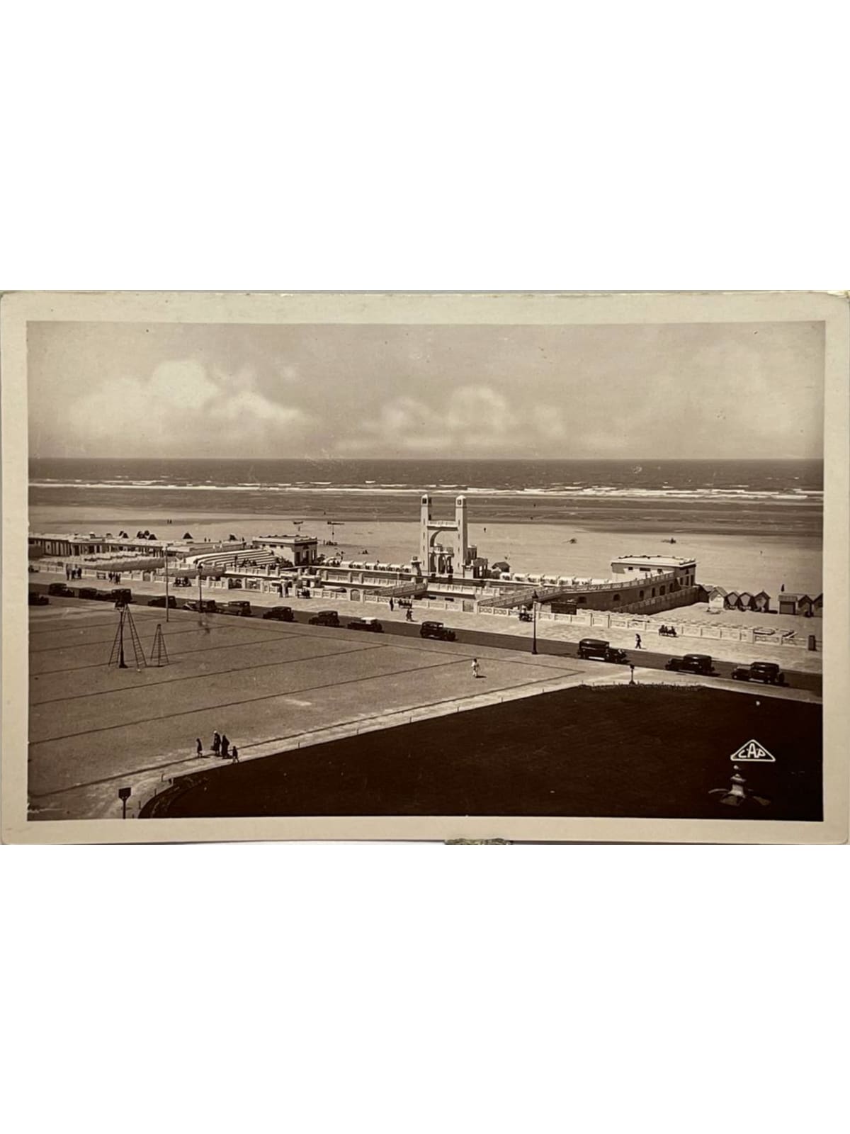 Recto de la carte postale