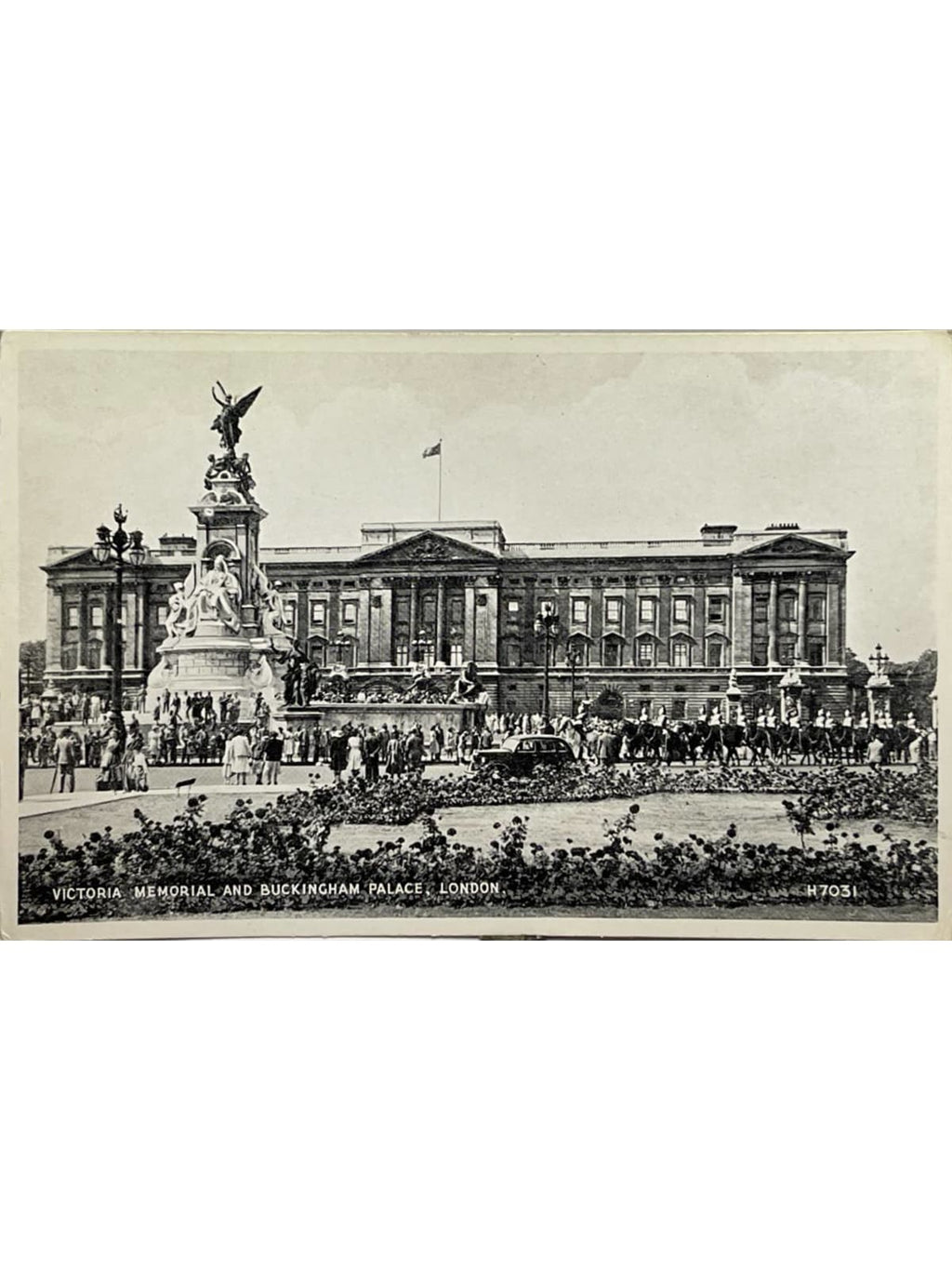 Recto de la carte postale