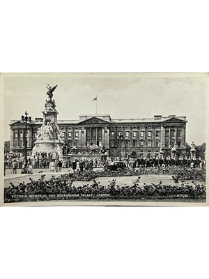 Carte postale – Londres – Victoria Memorial et Buckingham Palace – Valentine H7031