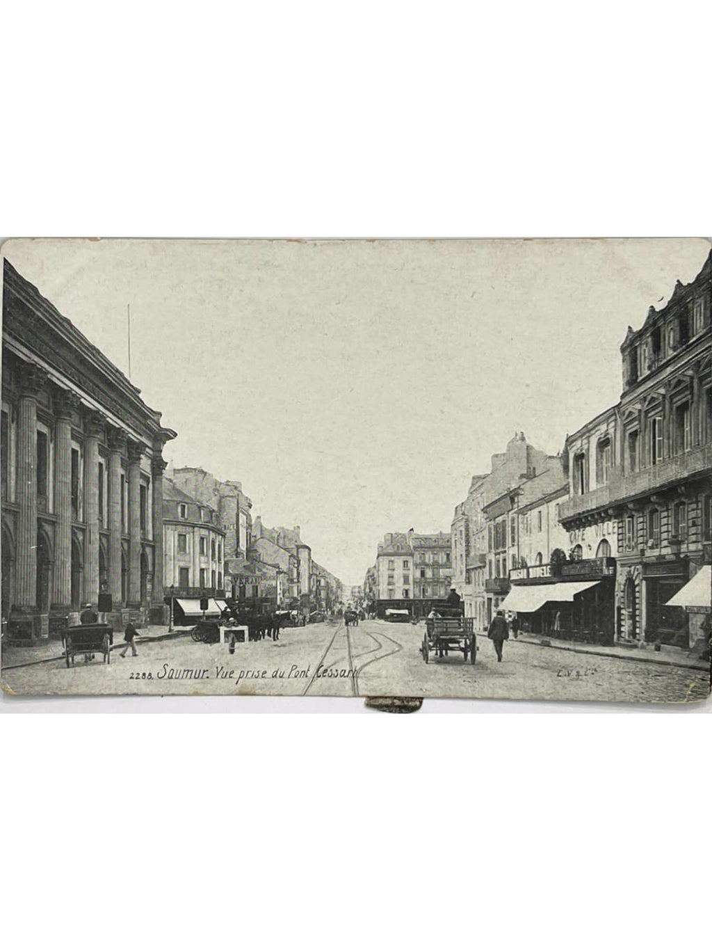 Recto de la carte postale