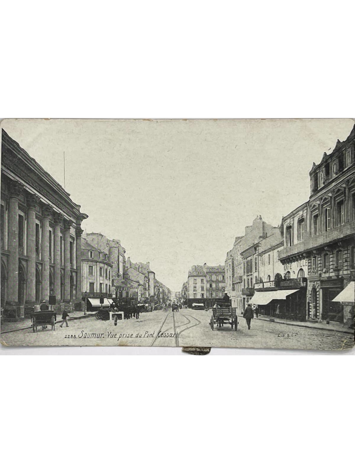 Recto de la carte postale