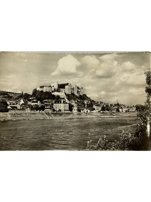 Carte postale – Chinon – Le château et la Vienne – Éditions Glatigny n° 9006