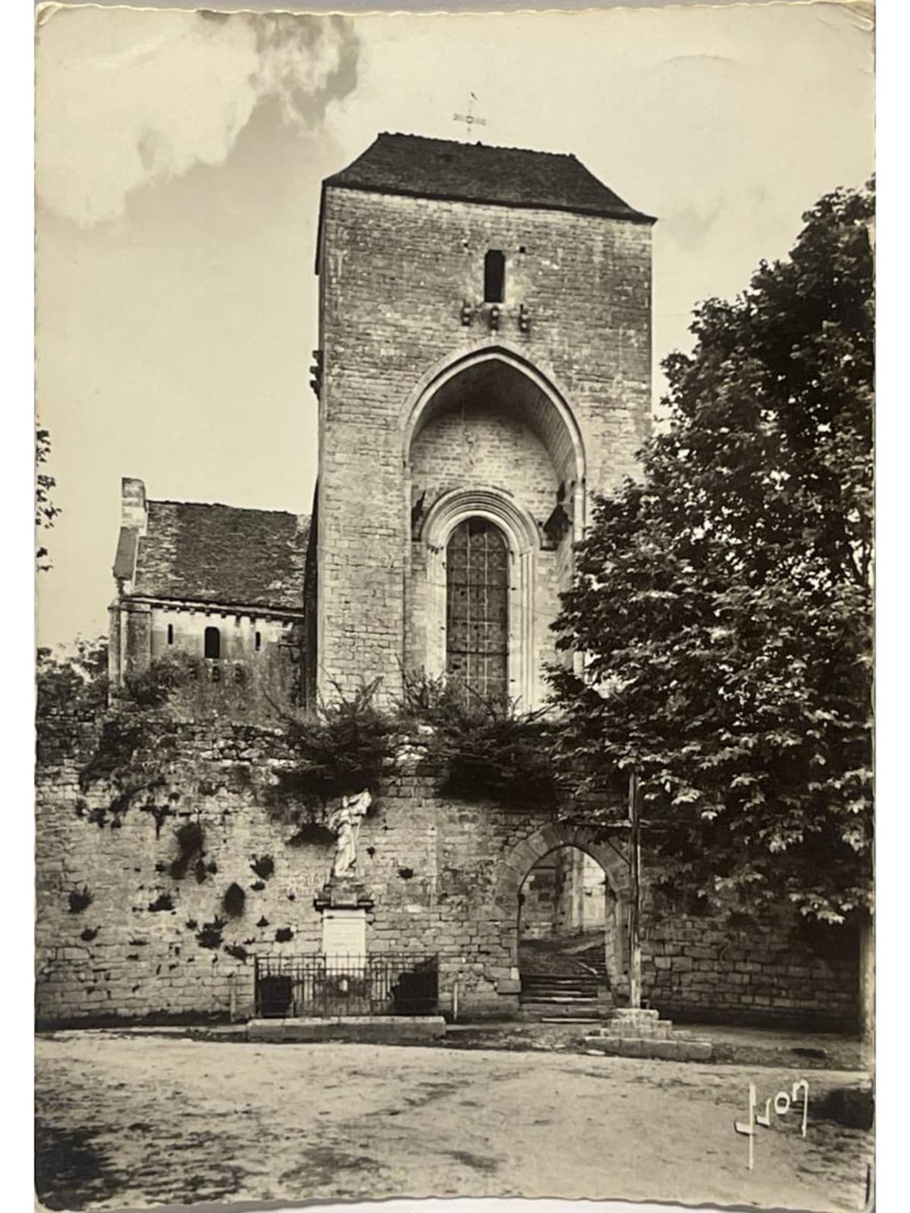 Recto de la carte postale