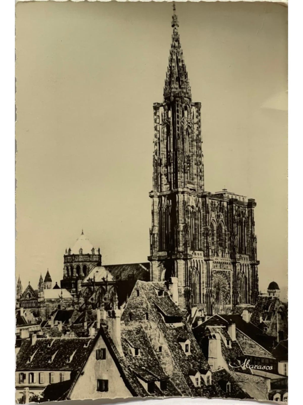 Recto de la carte postale