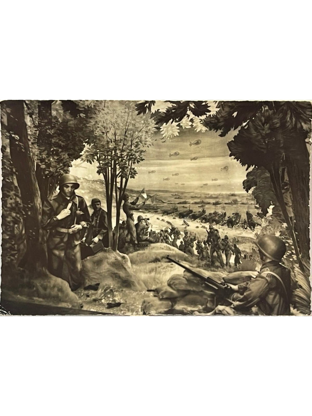 Recto de la carte postale