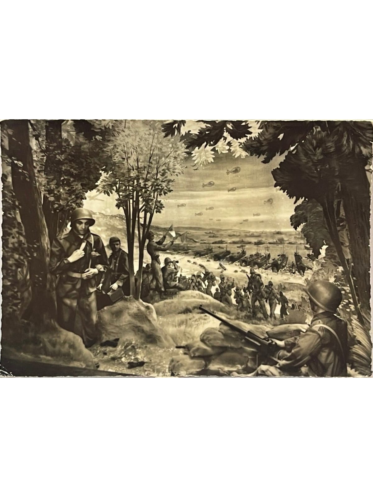 Recto de la carte postale