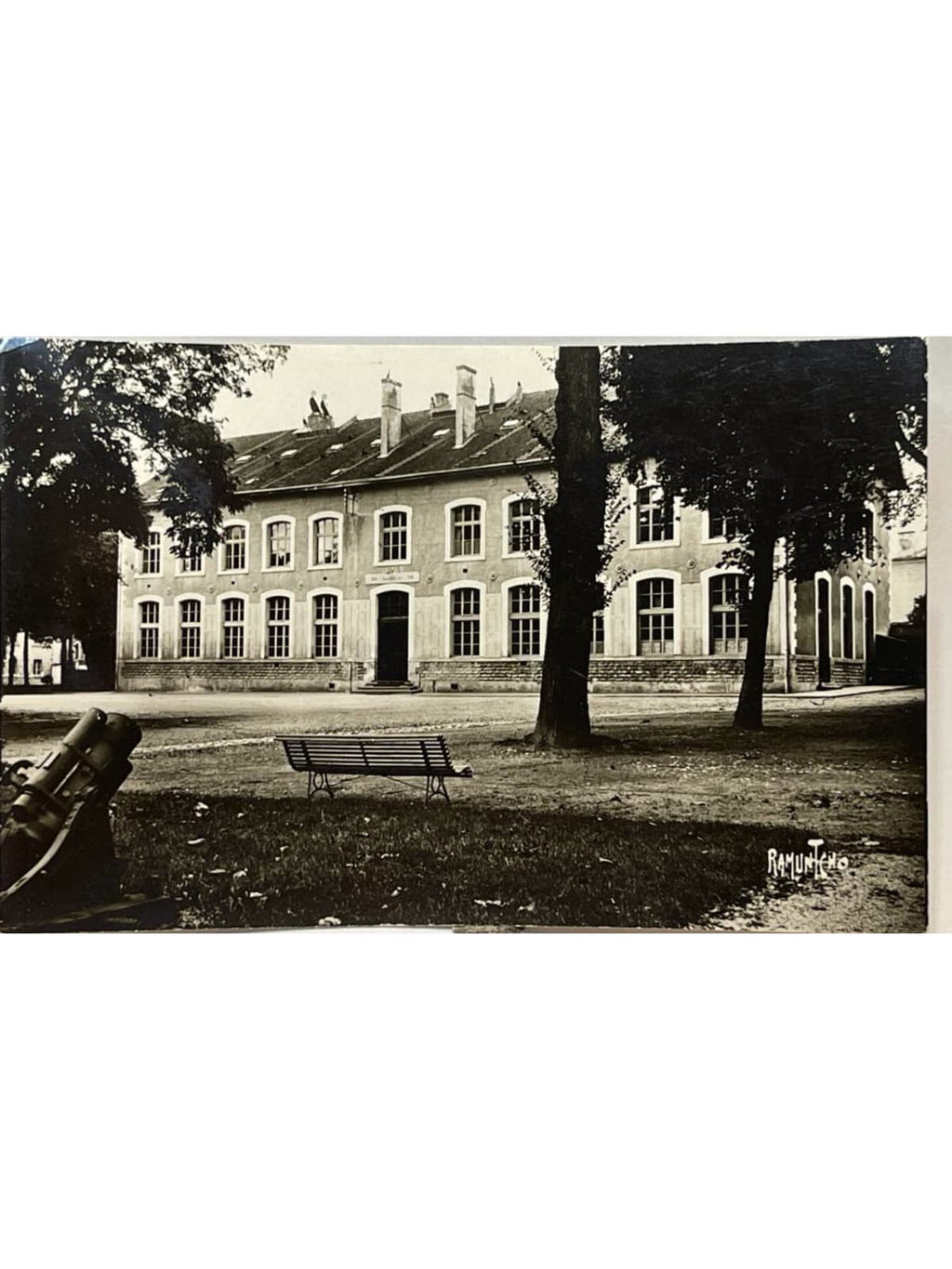 Recto de la carte postale