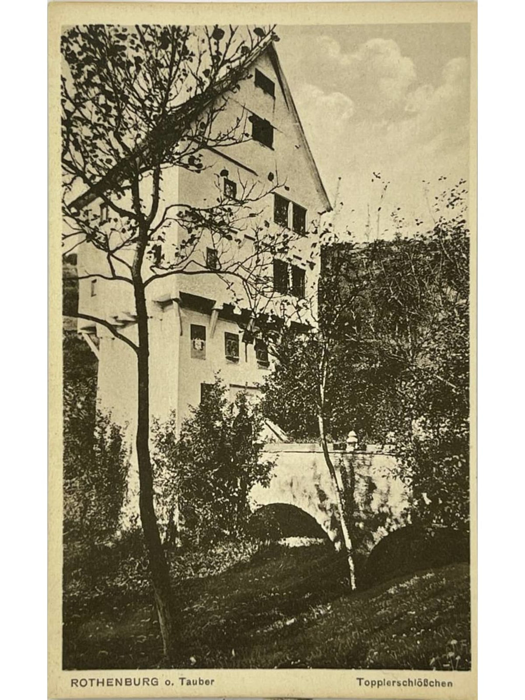 Recto de la carte postale
