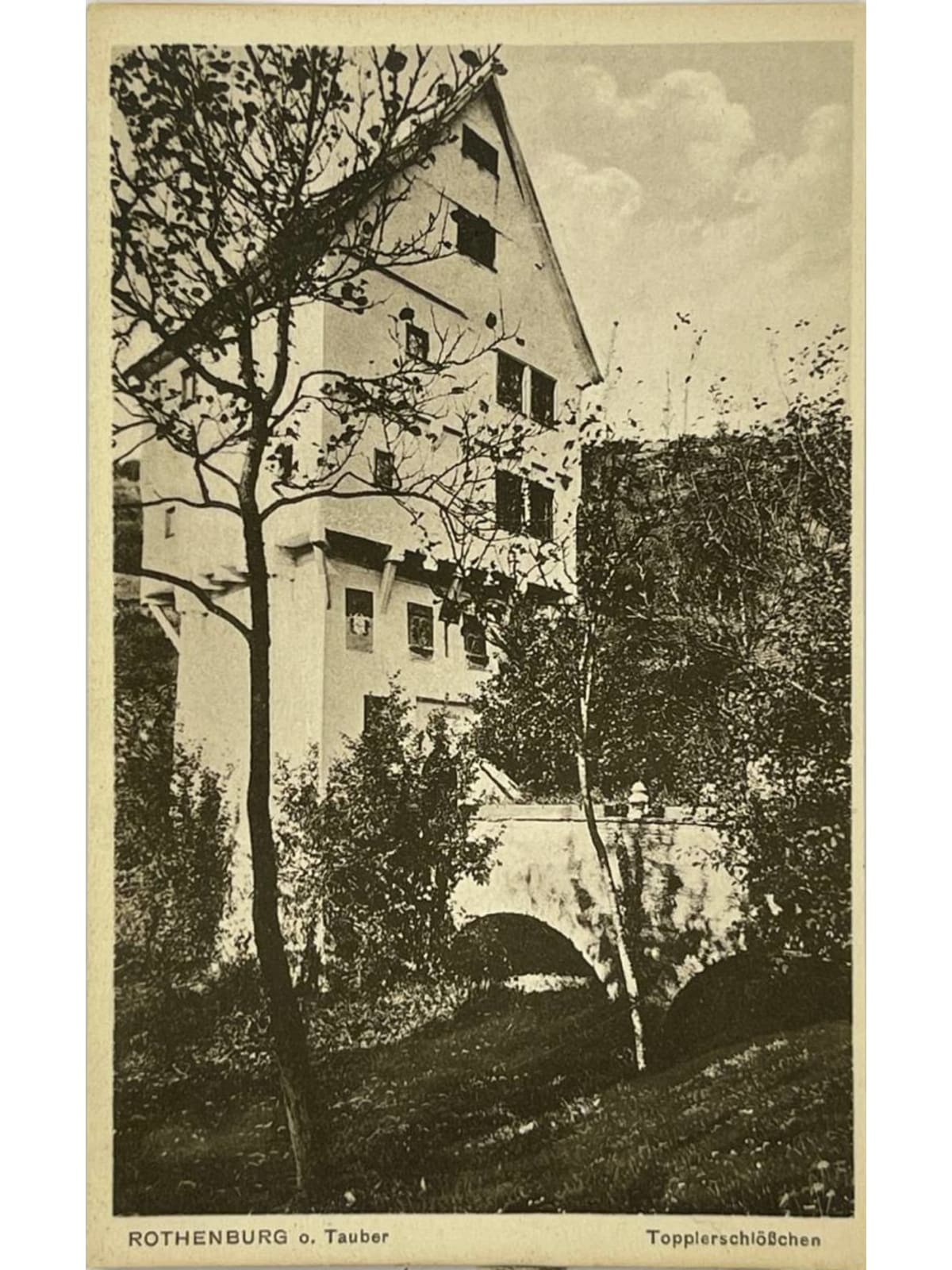Recto de la carte postale
