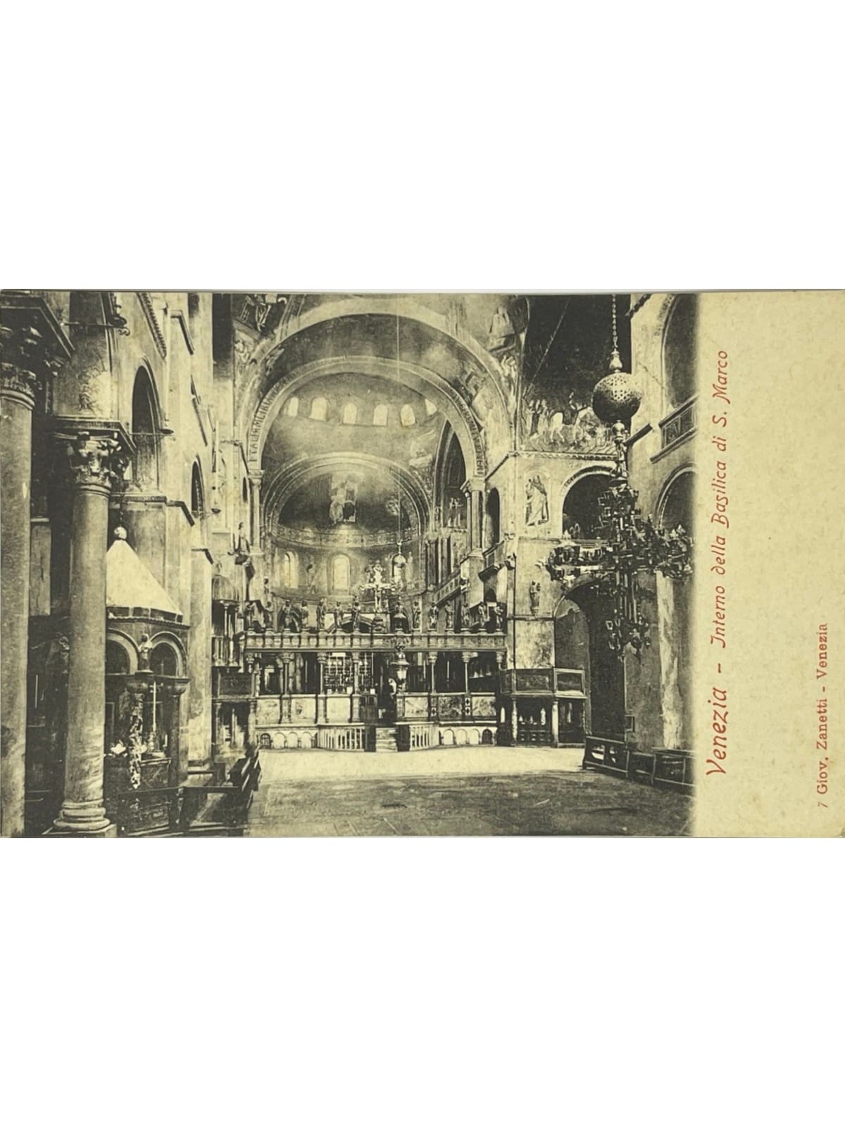 Recto de la carte postale