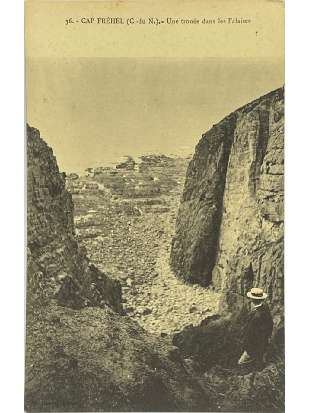 Recto de la carte postale