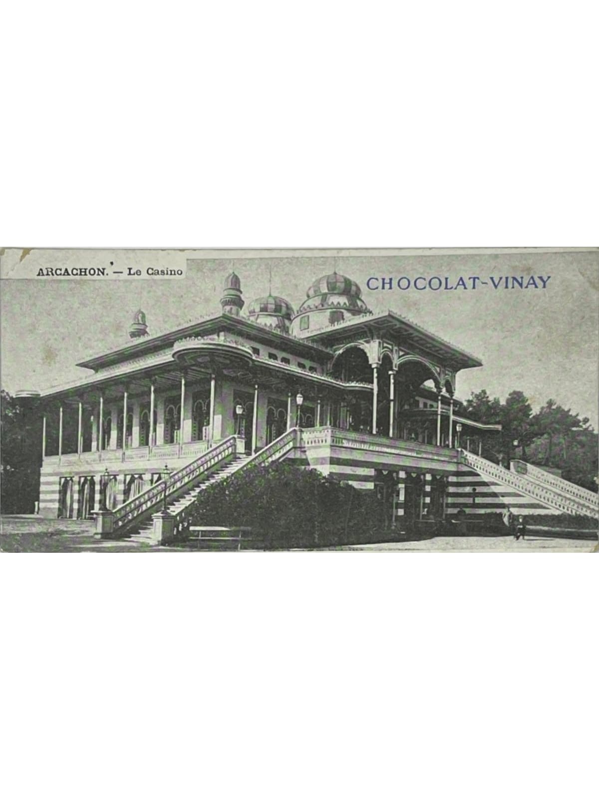 Recto de la carte postale