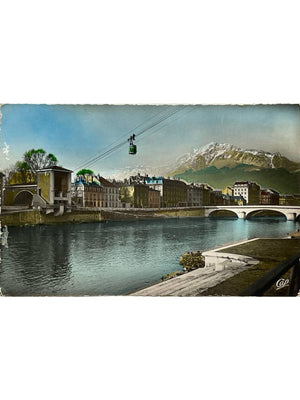 Grenoble – Téléphérique de la Bastille, quais et Moucherotte – CPSM CAP n°219