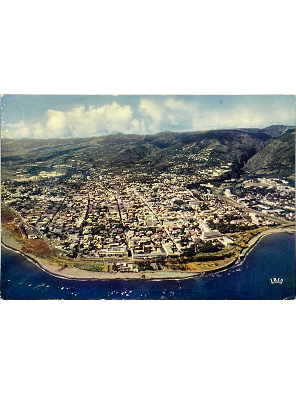 Recto de la carte postale