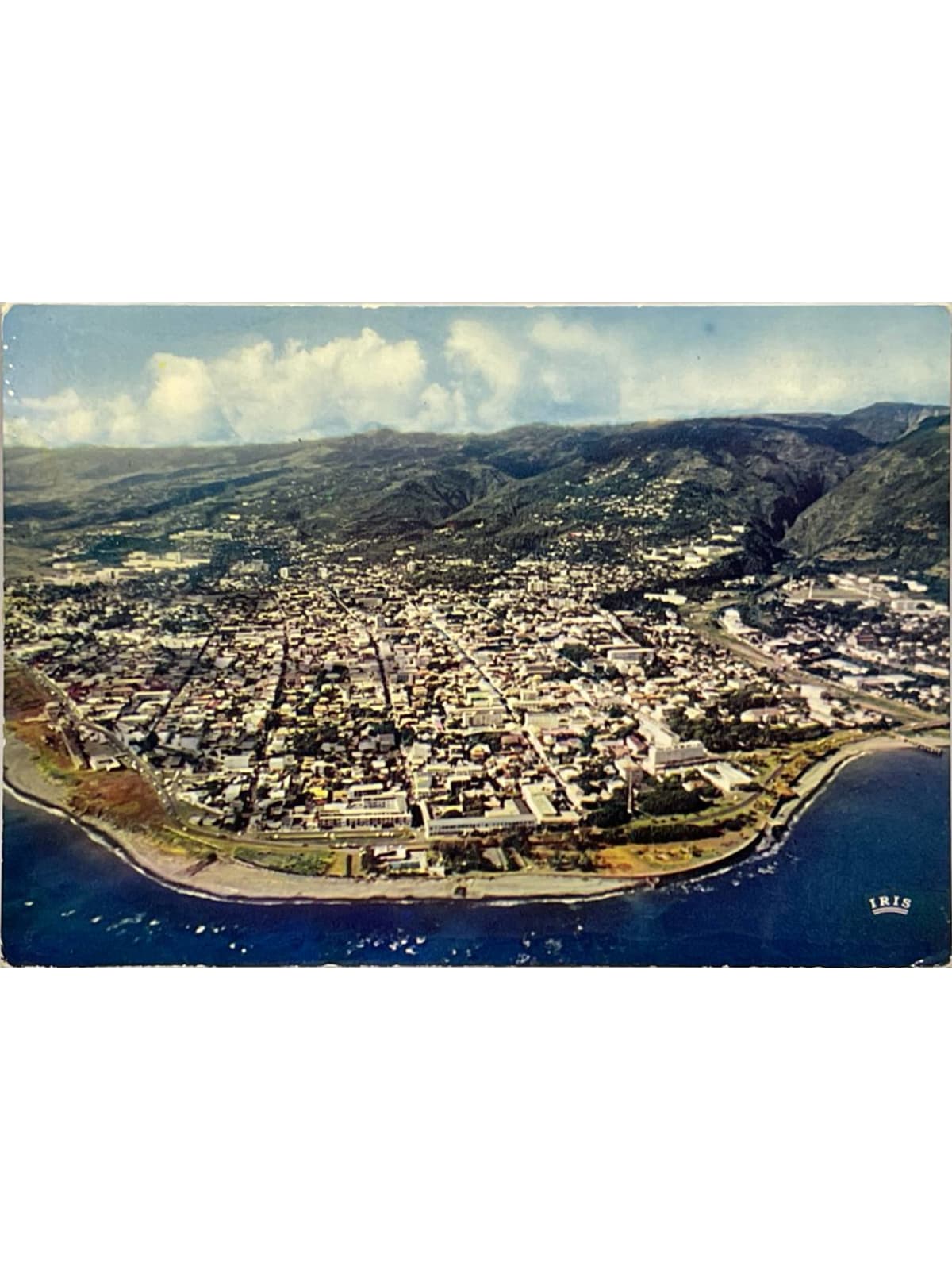 Recto de la carte postale