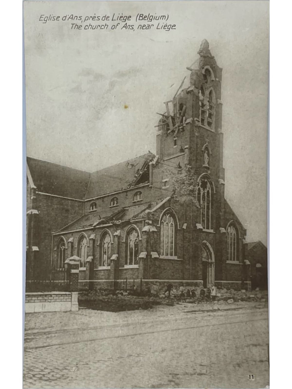 Recto de la carte postale