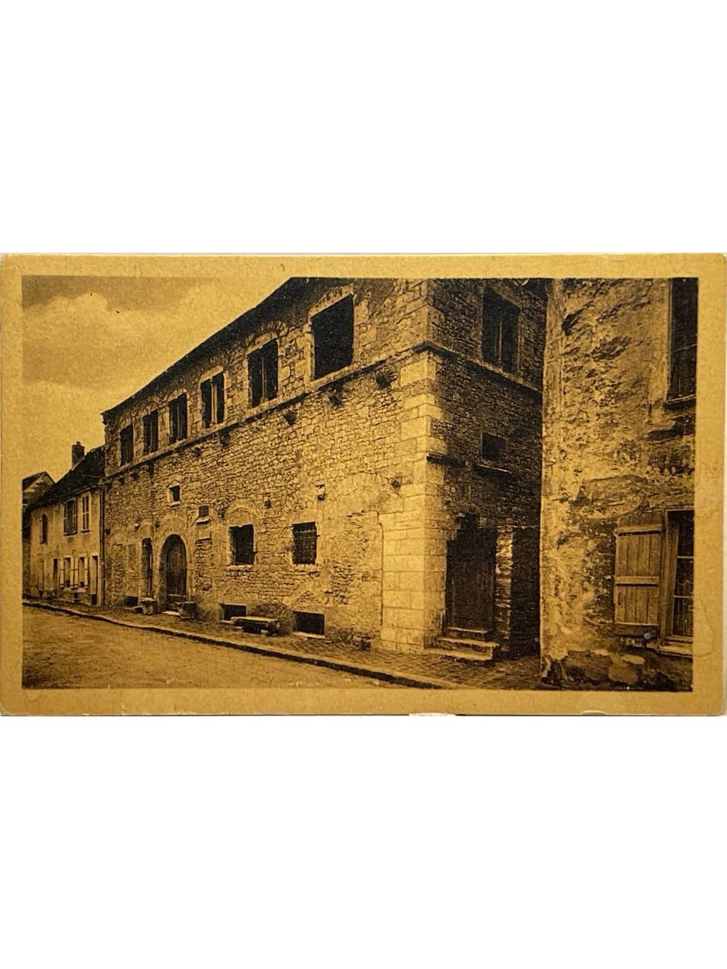 Recto de la carte postale