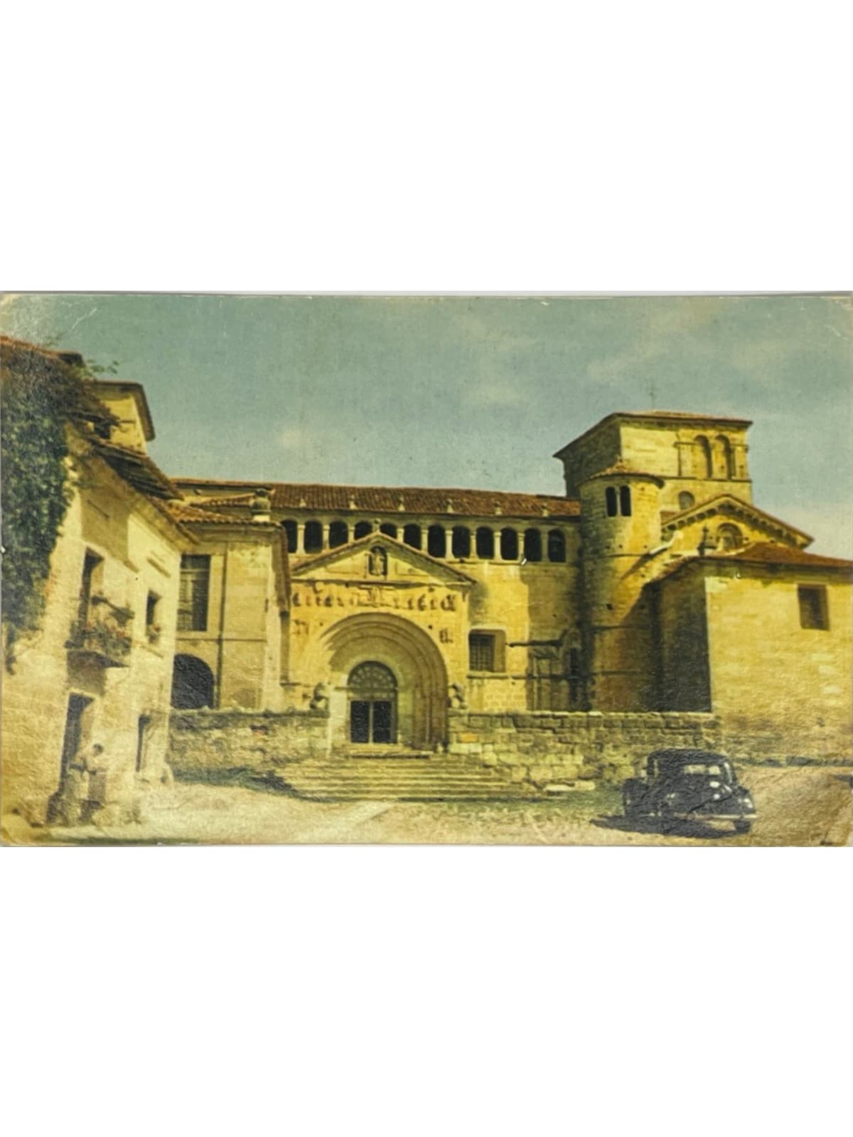 Recto de la carte postale