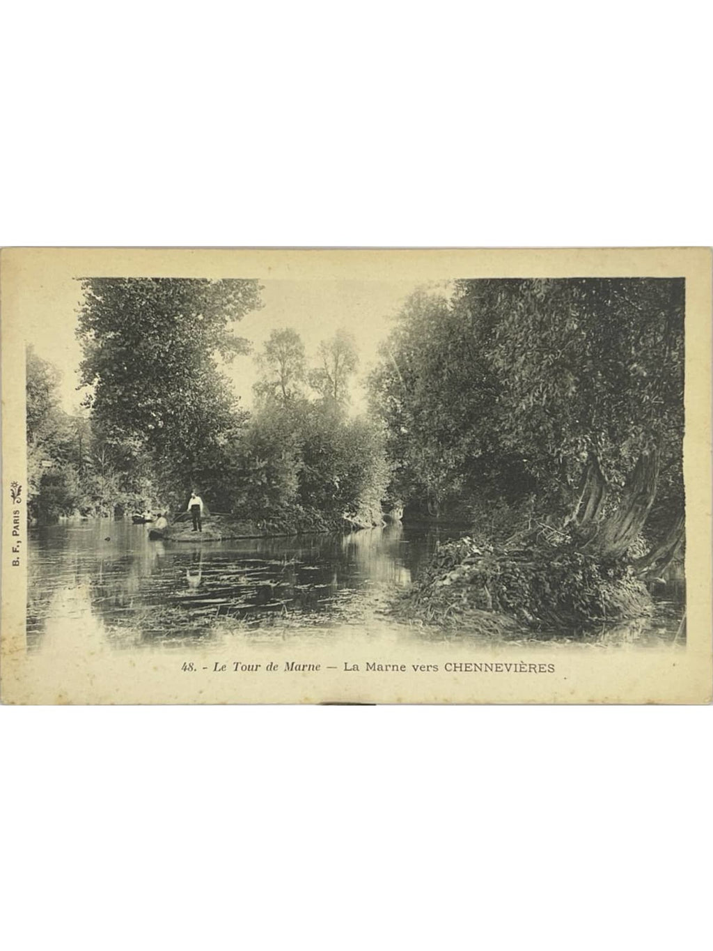 Recto de la carte postale
