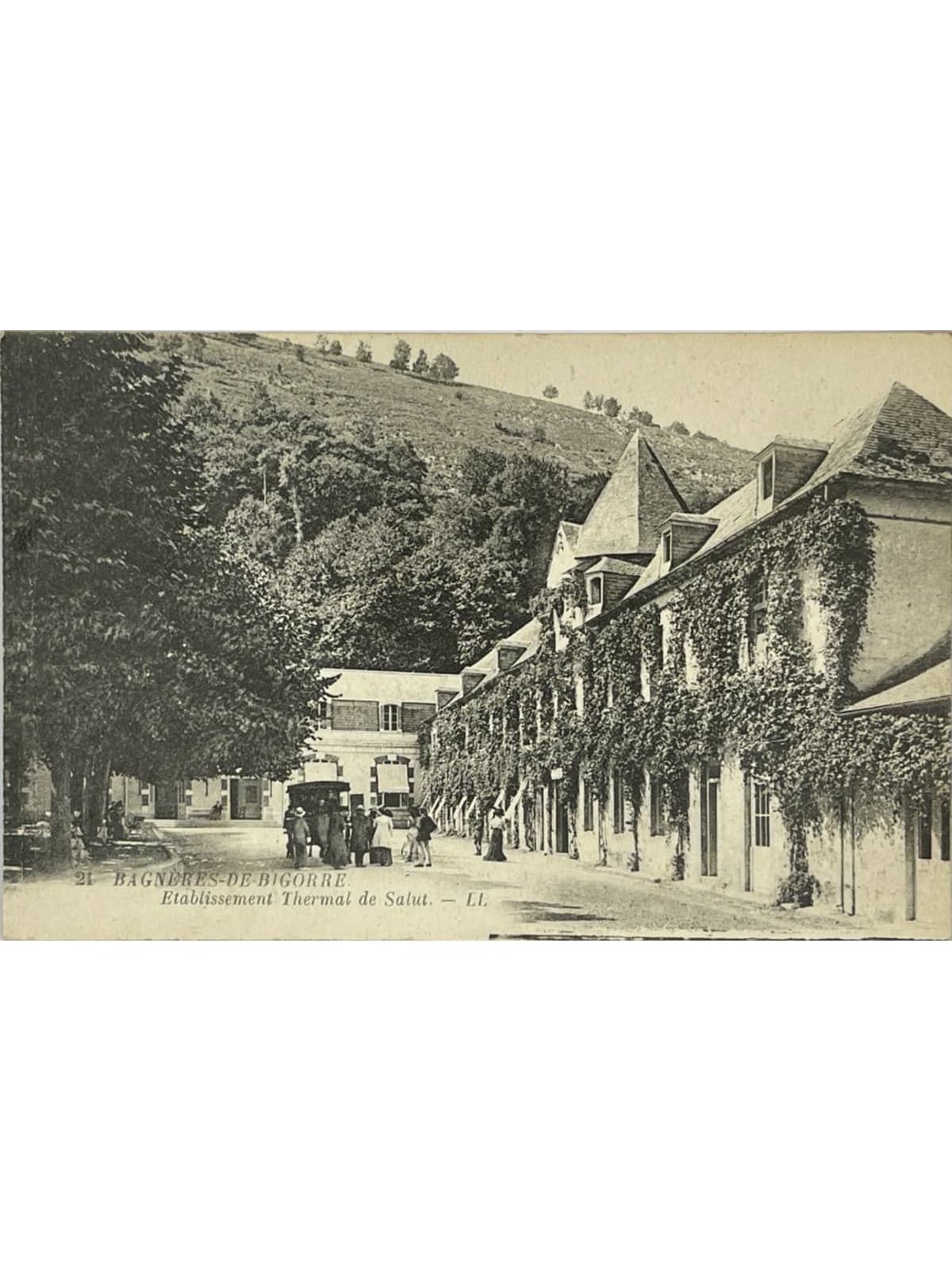 Recto de la carte postale