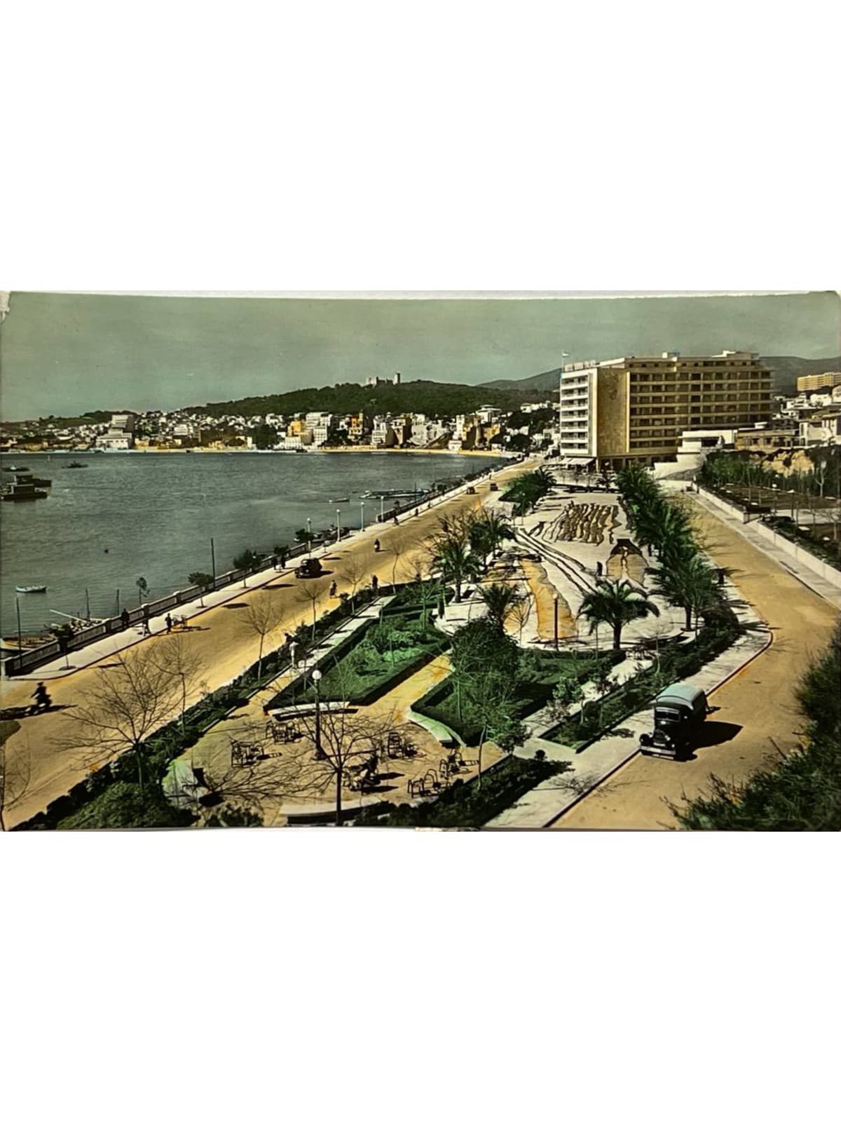 Recto de la carte postale