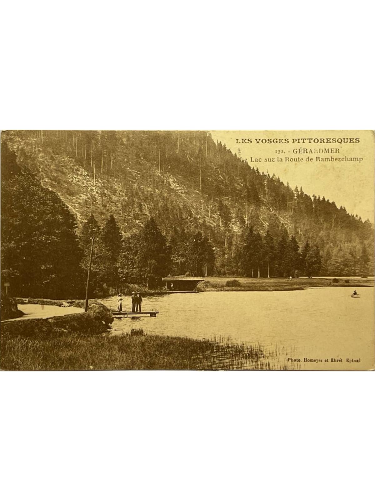 Recto de la carte postale