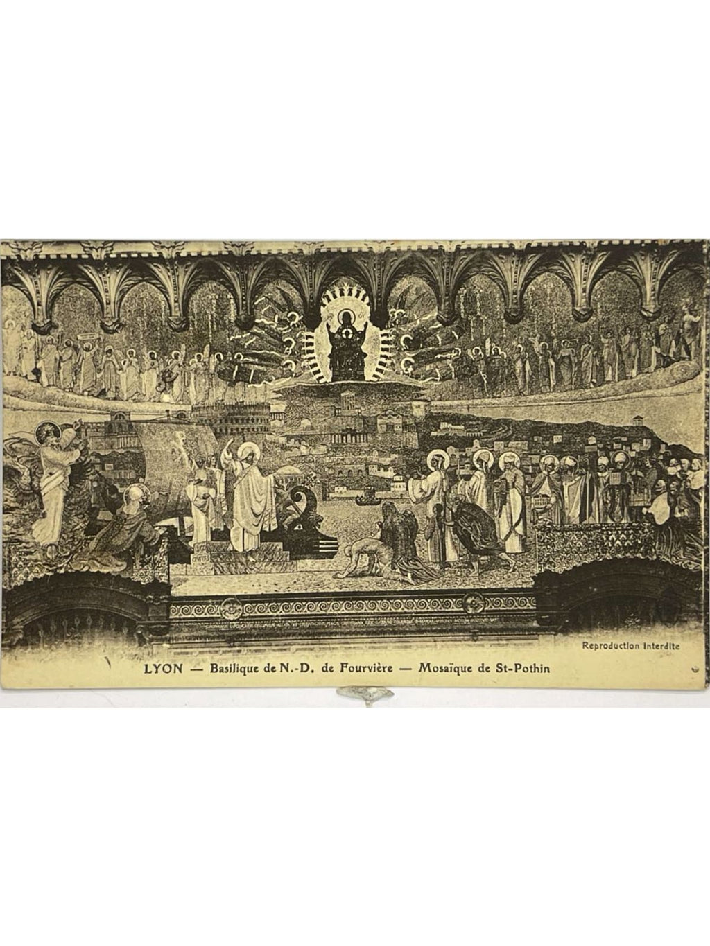 Recto de la carte postale