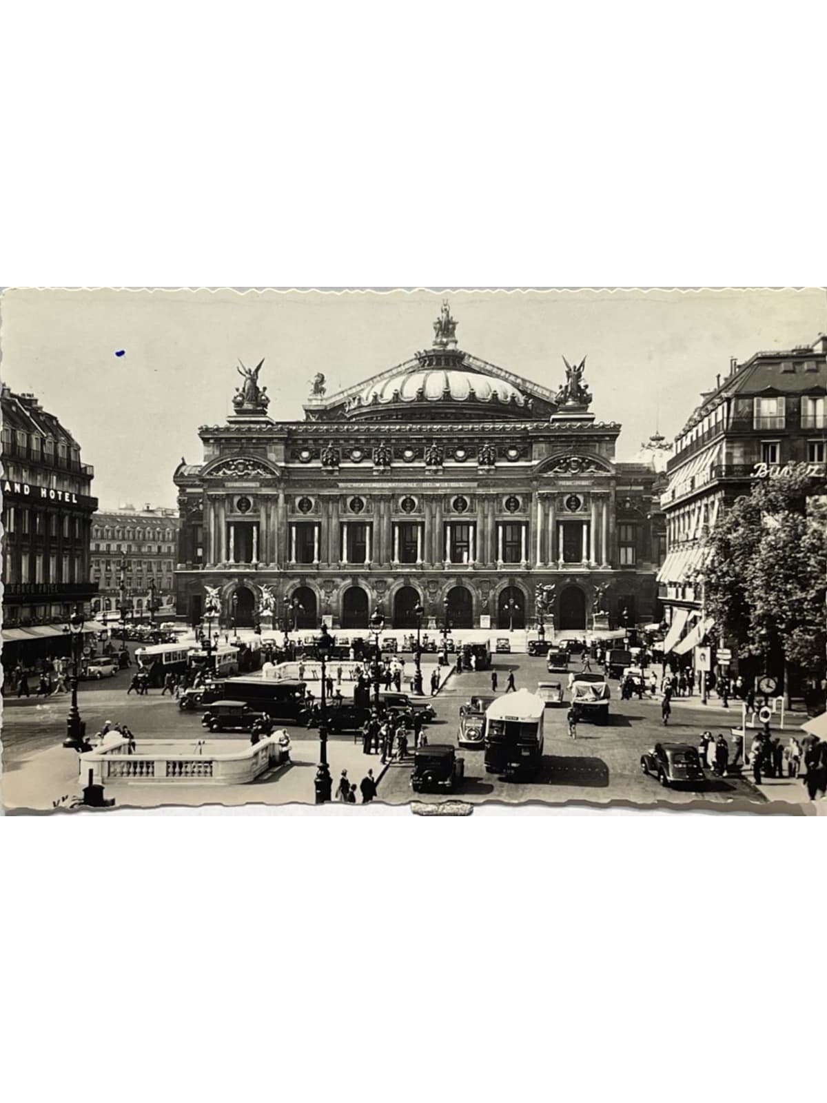 Recto de la carte postale