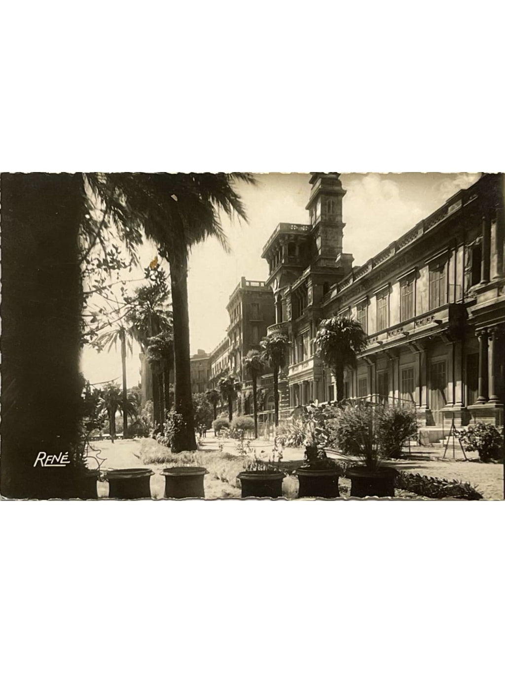 Recto de la carte postale