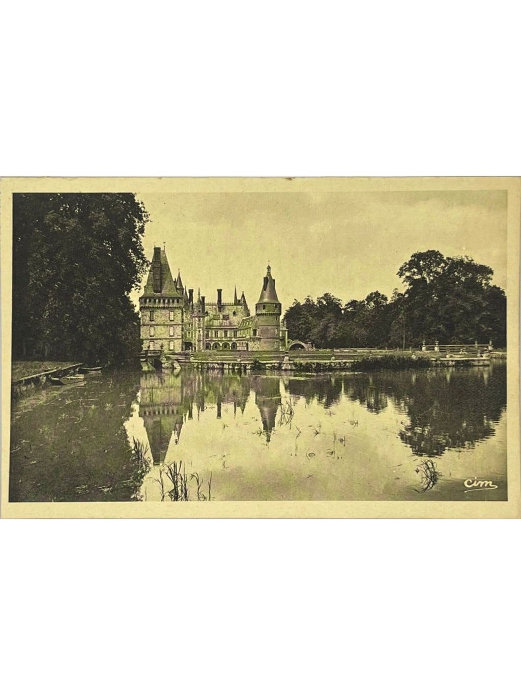 Recto de la carte postale