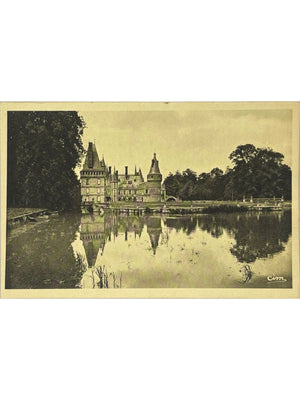 Maintenon (Eure-et-Loir) – Le château et ses douves – CPA