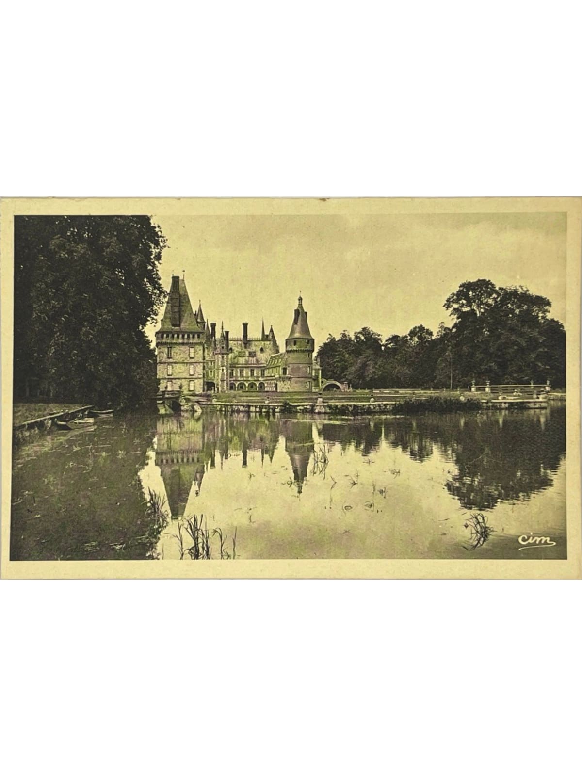 Recto de la carte postale