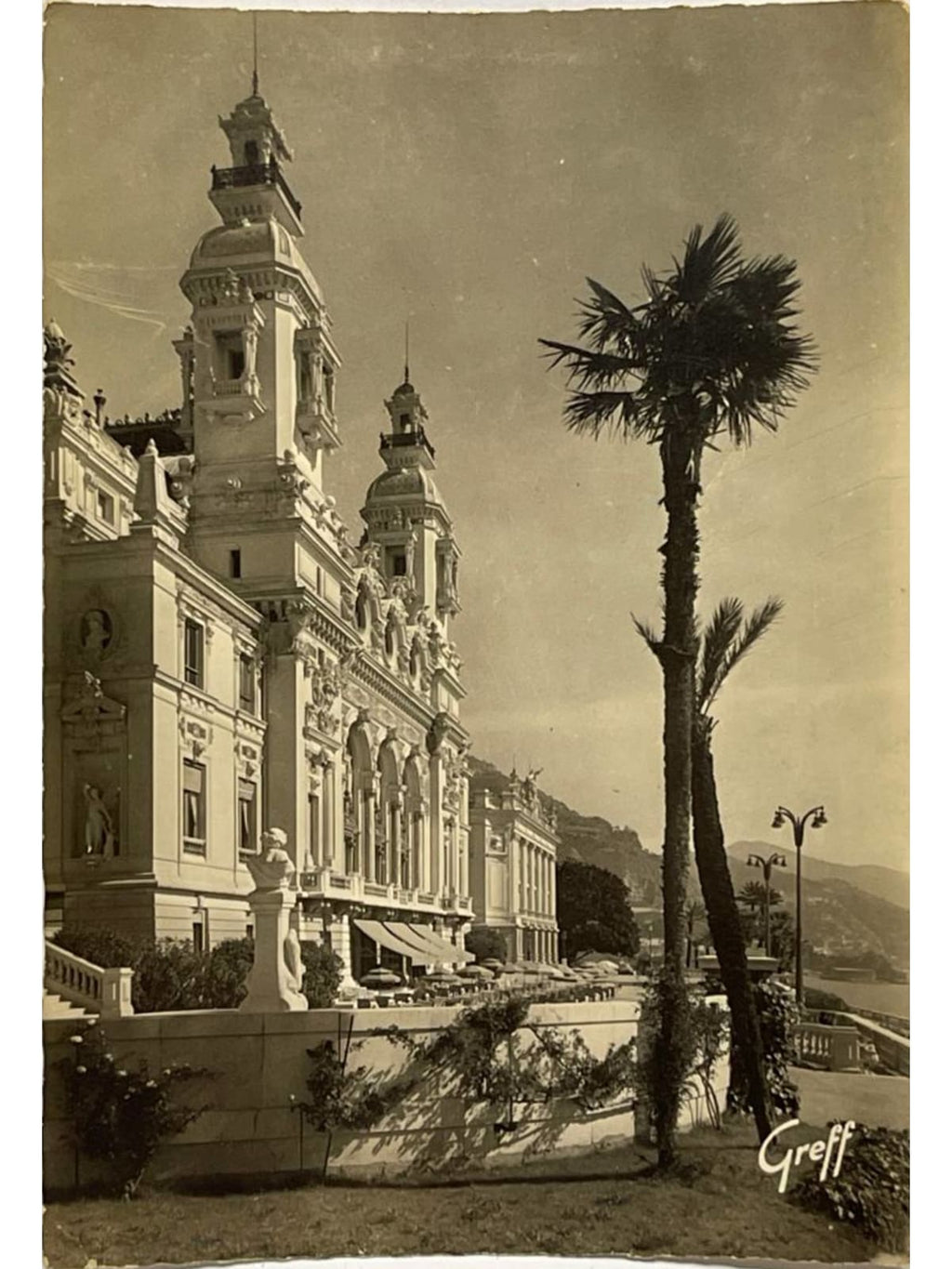 Recto de la carte postale