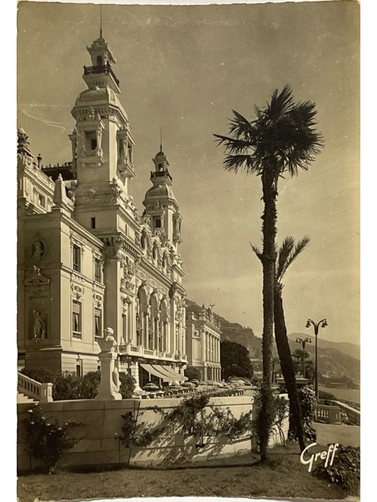 Recto de la carte postale
