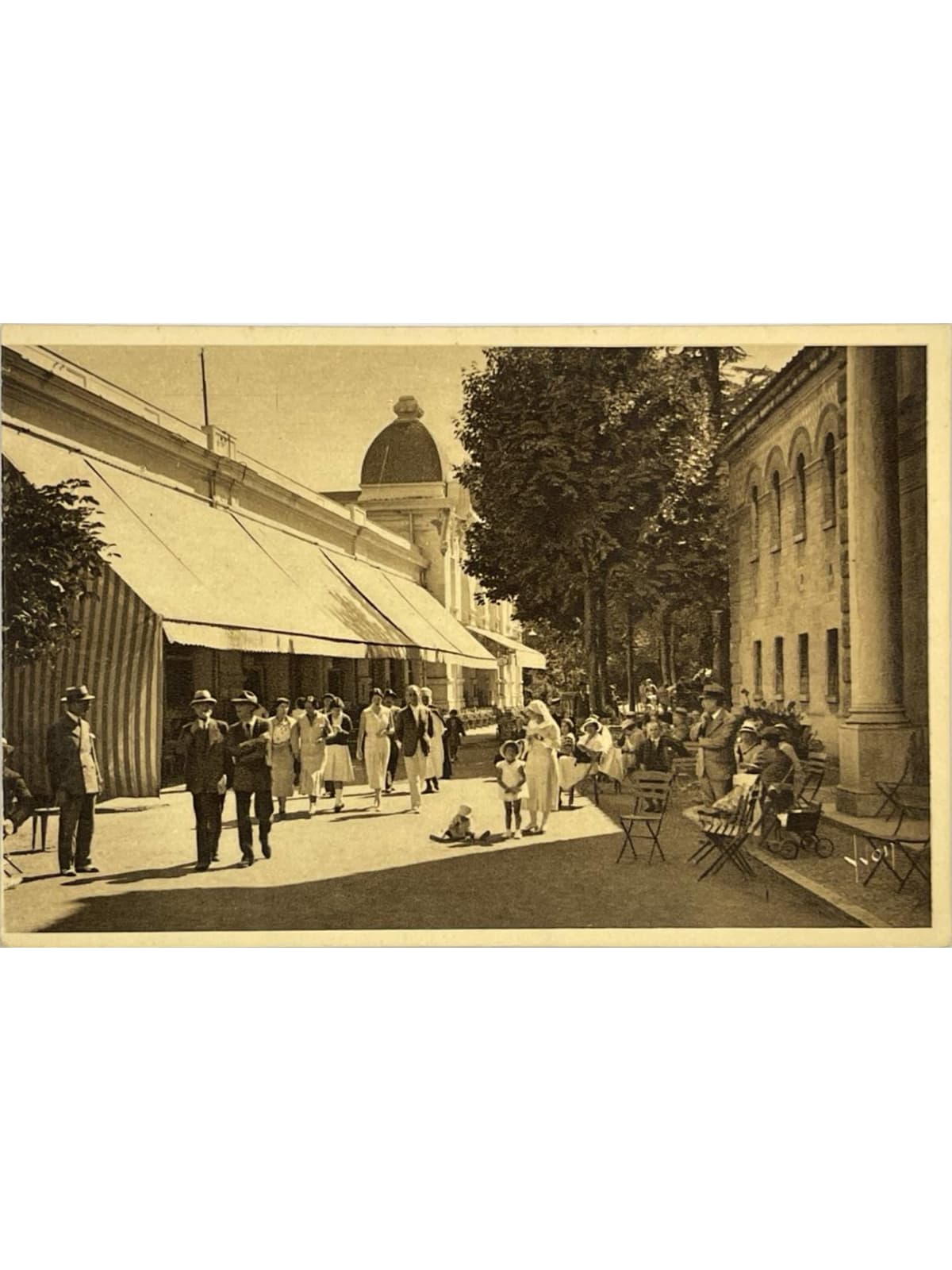 Recto de la carte postale