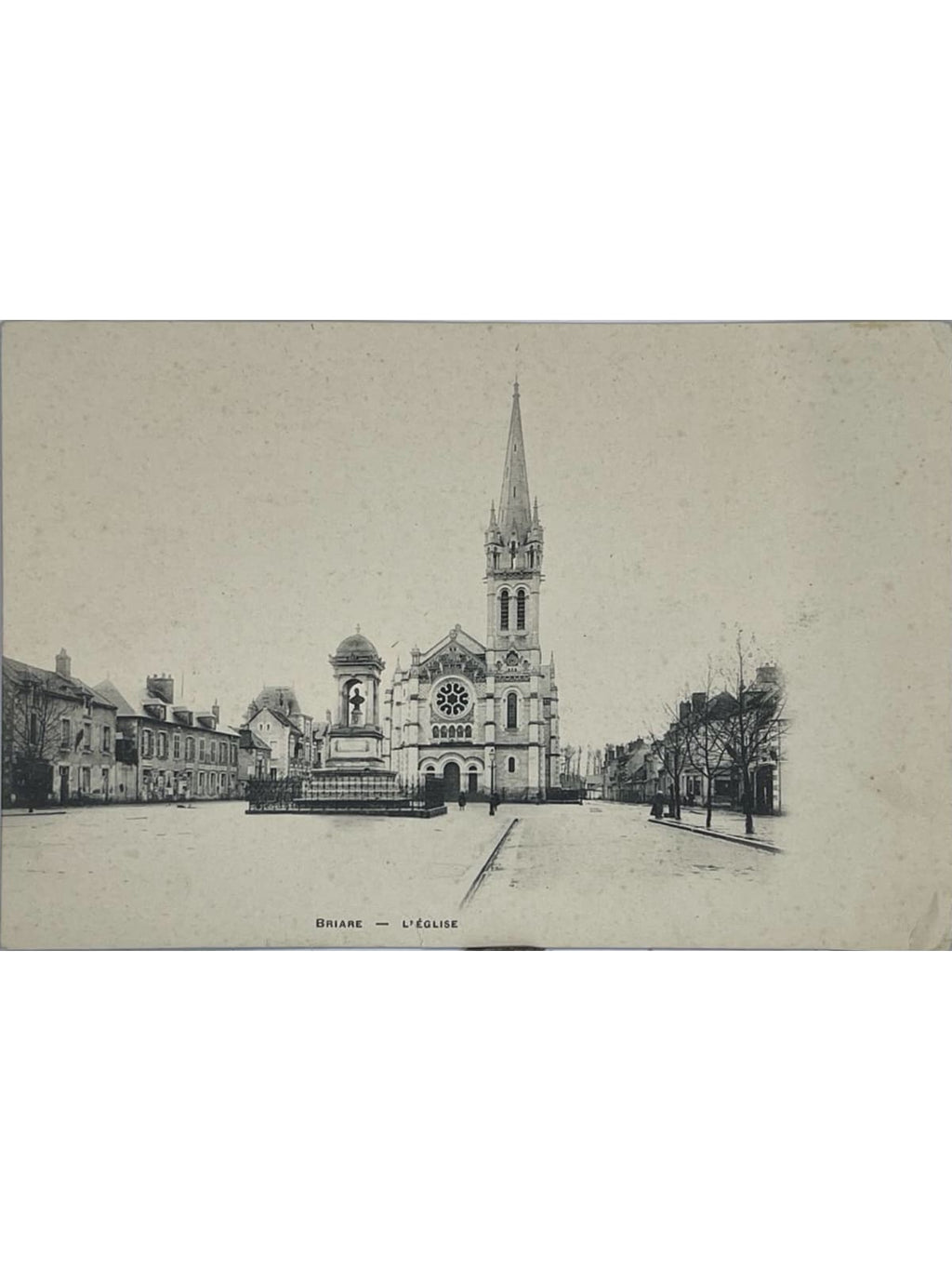 Recto de la carte postale